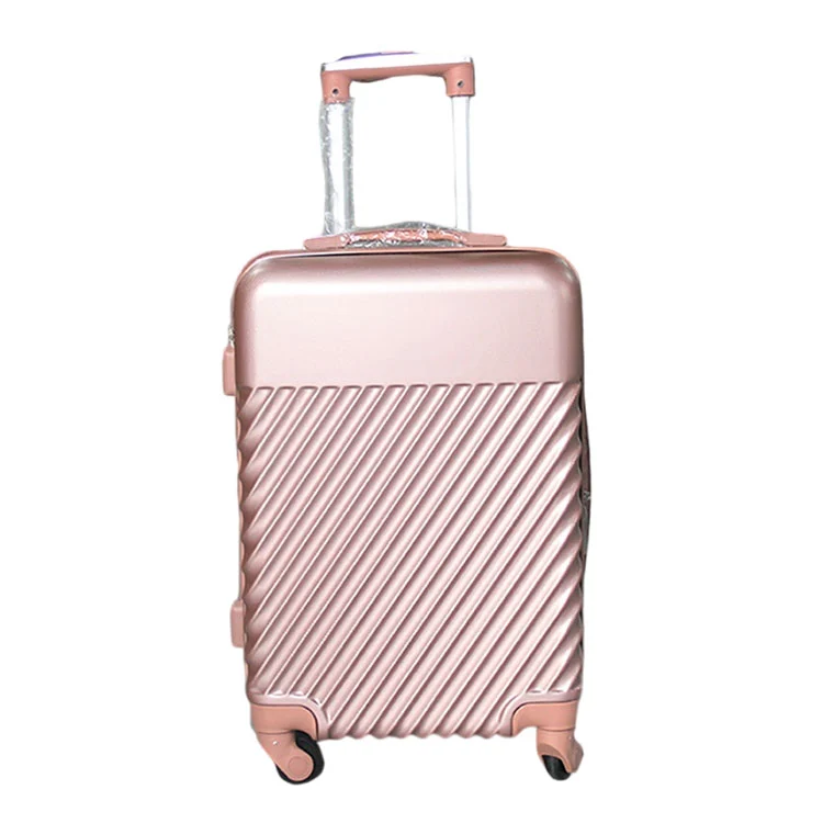 Three-Quarters Diagonal Stripe ABS Luggage