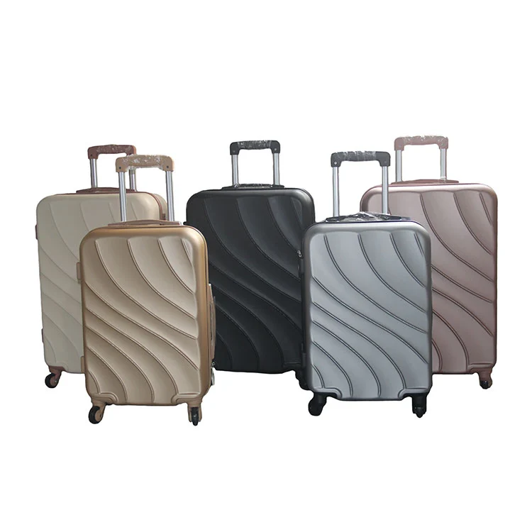 Undulating Pattern ABS Luggage